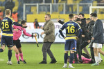 MKE Ankaragucu President Faruk Koca punches referee Halil Umut Meler
