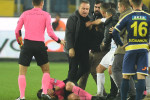 Referee punched and kicked after Turkish Super Lig match