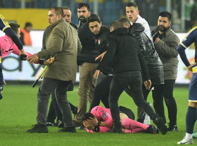 Turkish Football On Hold After Club President Punches Referee