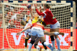 Herning, Denmark, December 15th 2023: Stine Bredal Oftedal (10 Norway) shoots the ball during the IHF Womens World Champ