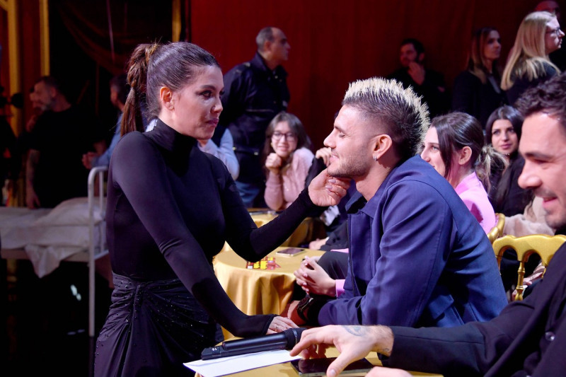 Dancing With The Stars Semi-Final Broadcast At The Rai Auditorium Of The Foro Italico