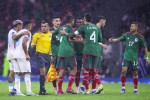RECORD DATE NOT STATED CONCACAF NATIONS LEAGUE 2022-2023 Mexico vs Honduras CFV (L-R), Bryan Acosta of Honduras, Luis Ro