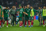RECORD DATE NOT STATED CONCACAF NATIONS LEAGUE 2022-2023 Mexico vs Honduras CFV Hirving Lozano and Santiago Gimenez of M