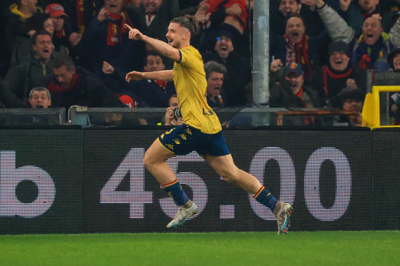 Italian soccer Serie A match - Genoa CFC vs Inter - FC Internazionale