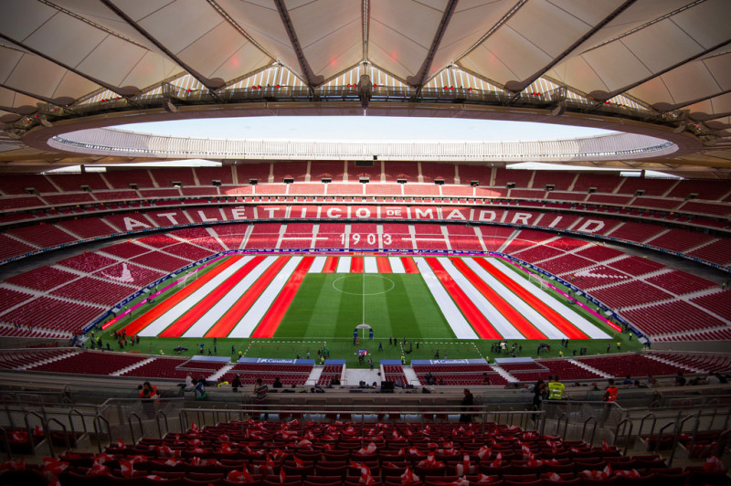 Stadion Wanda Metropolitano, Spania
