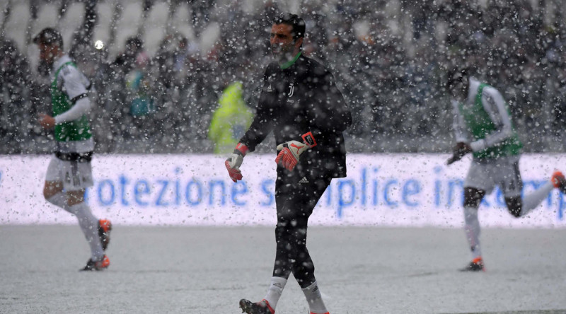 Meciul Juventus-Atalanta a fost amânat din cauza ninsorii