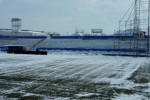 Gazon îngheţat la Sibiu înainte de Hermannstadt - FCSB