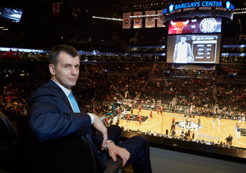 9. Mikhail Prokhorov Brooklyn Nets NBA