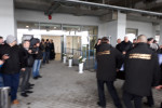 Depunere sicriu Nicolae Tilihoi la stadionul din Craiova