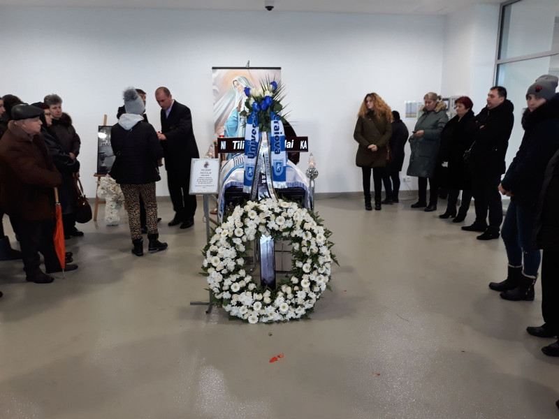 GALERIE FOTO Lotul României, alături de Nicolae Tilihoi. Sicriul