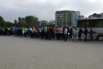 Sute de oameni stau la coadă pentru bilete la Craiova-Kristiansand