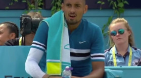 Gestul golănesc al lui Kyrgios. Este uluitor ce a putut să facă pe terenul de tenis