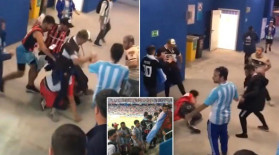"Suntem absolut şocaţi!". Imagini dure în Rusia. Bătaie cu pumni şi cu picioare