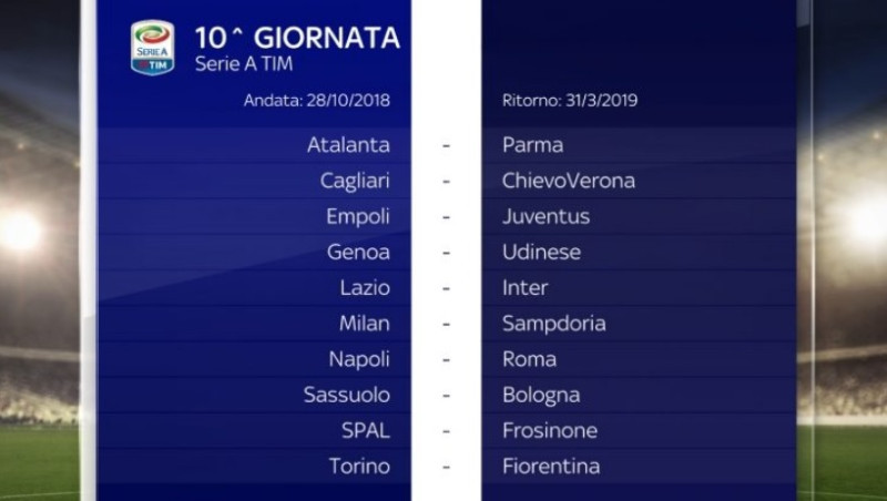 Serie A Etapa 10+retur