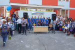 Echipa de volei CSM Bucuresti, prezentă la deschiderea anului scolar la Şcoala Gimnazială 190