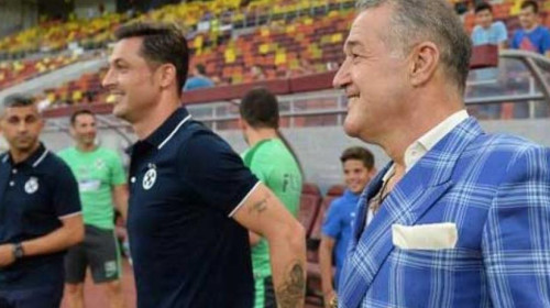 Ce a răspuns Mirel Rădoi despre posibilitatea să-l facă pe nașul Gigi Becali campion la meciul cu CFR