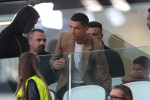 Cristiano Ronaldo şi Georgina, la meciul Juventus - Young Boys 3-0 / Foto: Getty Images