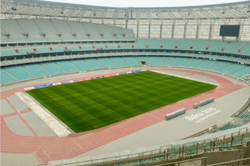 Stadionul din Baku a organizat Jocurile Europene ]n 2015