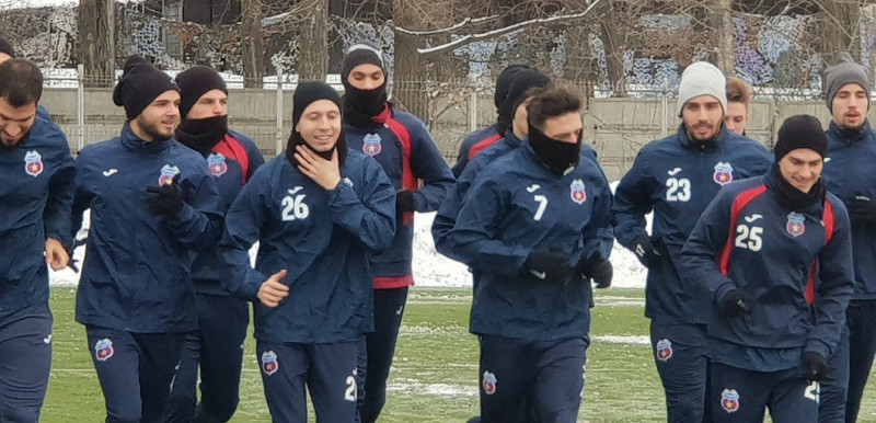 CSA Steaua, primul antrenament 2019