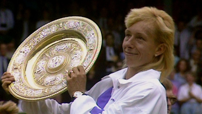 Navratilova Wimbledon