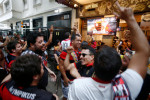 Flamengo Celebrates Winning the Copa CONMEBOL Libertadores 2019 Around Rio de Janeiro