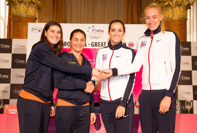 Romania v Great Britain - Fed Cup: World Group II Play Off: Previews