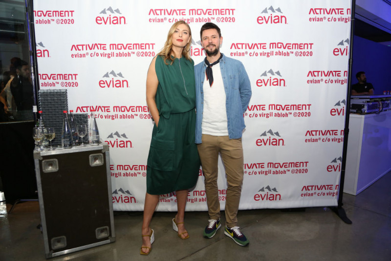 Evian &amp; Virgil Abloh Celebrate 2nd Collaboration During New York Fashion Week