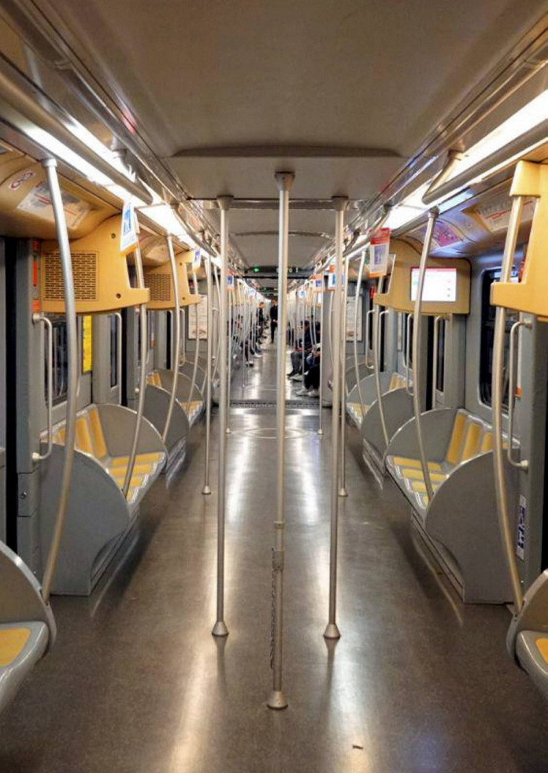 Coronavirus - Metro Empty - Milan