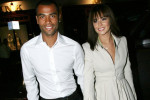 **UK OUT** Ashley and Cheryl Cole at Cipriani restaurant in London