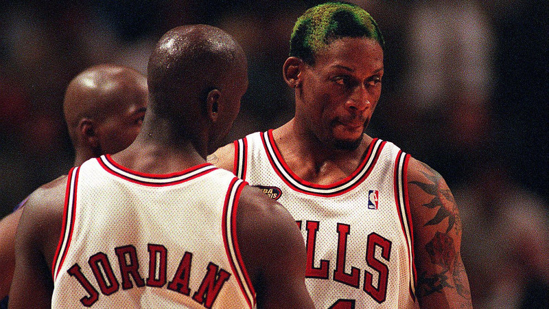 Dennis Rodman a jucat cu Michael Jordan la Chicago Bulls / Foto: Profi Media Images