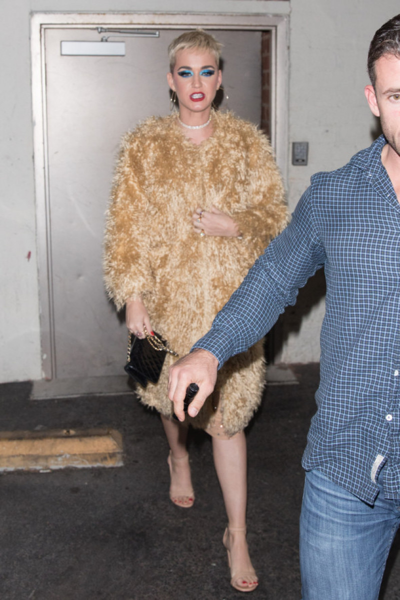 Katy Perry is seen leaving Delilah night club in West Hollywood