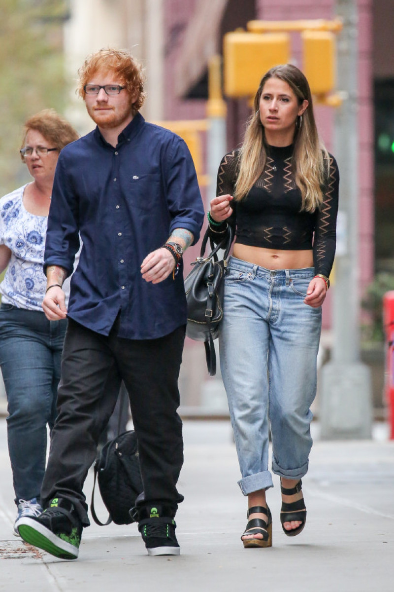 Ed Sheeran și Cherry Seaborn.