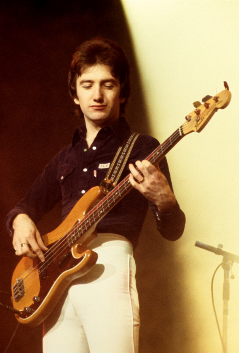 Queen's John Deacon performing1978© 1978 Richard E. Aaron