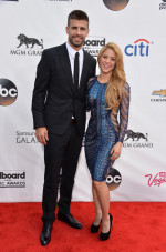 Gerard Pique și Shakira la Billboard Music Awards 2014