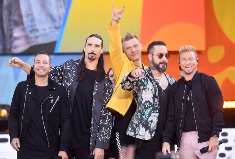 Backstreet Boys au cântat la Good Morning America"