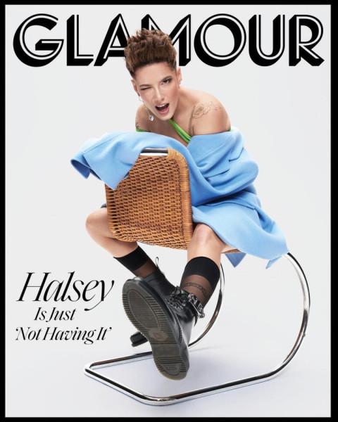 halsey copertă Glamour