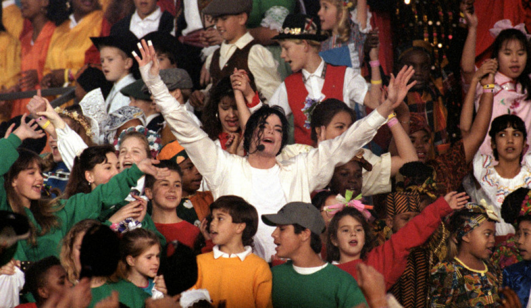 Michael Jackson concert Super Bowl XXVII