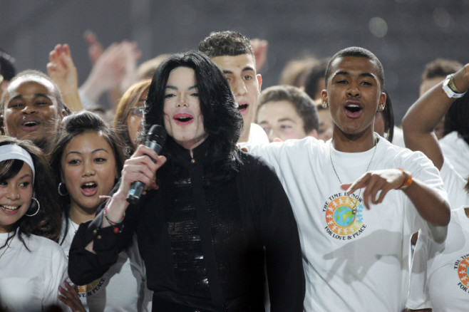 Michael Jackson concert la World Music Awards