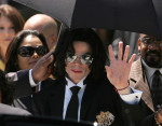 Michael Jackson în ziua verdictului din procesul său