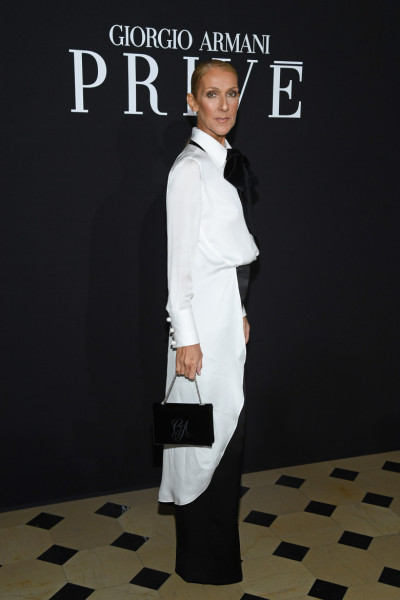 Celine Dion la prezentarea colecției Giorgio Armani Prive - Paris Fashion Week - Haute Couture Spring Summer 2019