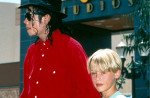 Macaulay Culkin cu Michael Jackson în 1991