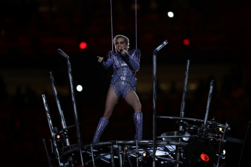 Lady Gaga recital Super Bowl 2017