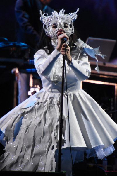 Björk Permorms at Ceremonia Music Festival