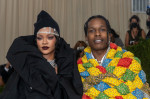 Rihanna And ASAP Rocky Arrive At The 2021 Met Gala
