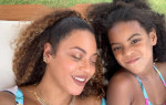 Beyonce și Blue Ivy. Foto: beyonce.com