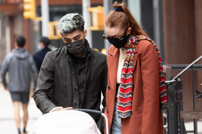 Gigi Hadid and Zayn Malik Sighting in NYC