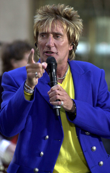 Rod Stewart Performs on NBC's "Today"
