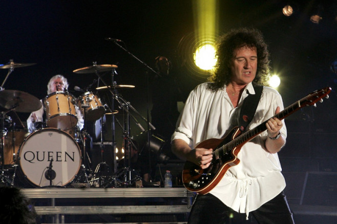 Queen and Paul Rodgers in concert, Mandela Forum, Florence, Italy - 07 Apr 2005