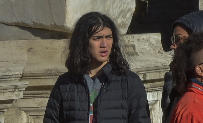 *PREMIUM EXCLUSIVE* Paris, Prince and Bigi Jackson Christmas holiday in Rome