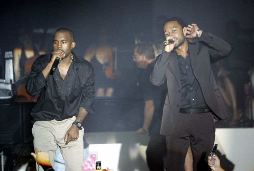 American Express Hosts Private Kanye West Concert